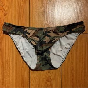 JJ MALIBU CAMO BULGE BRIEF